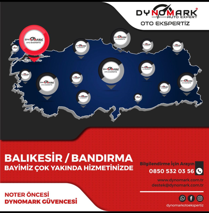 OUR BANDIRMA DEALER IS AT YOUR SERVICE VERY SOON