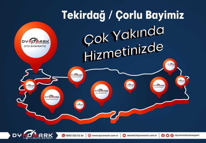 OUR DEALER IN TEKIRDAG / CORLU IS AT YOUR SERVICE VERY SOON.