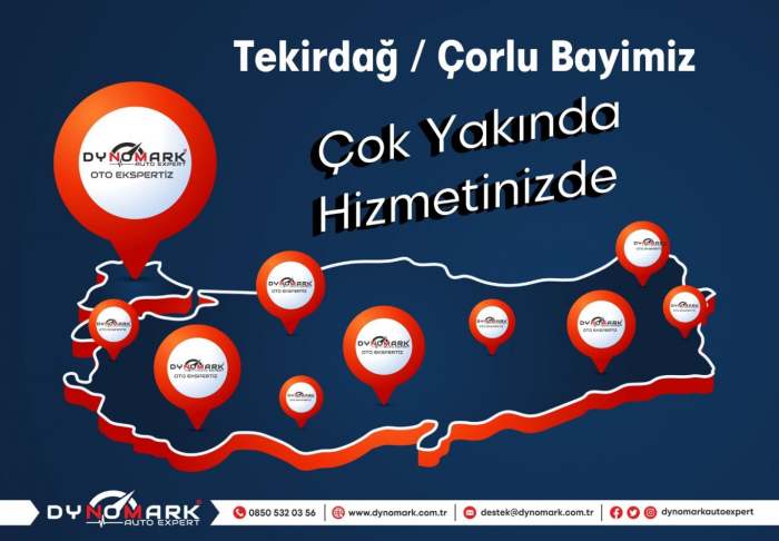 TEKİRDAĞ/ÇORLU BAYİMİZ ÇOK YAKINDA HİZMETİNİZDE.